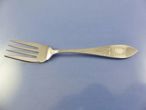 TUDOR WREATH 1914 SALAD or DESSERT FORK BY BIRKS - Picture 1 of 1