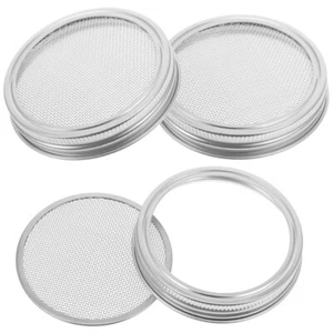 Stainless Steel Filter Sprout Cover Jar Lids Sprouting - Picture 1 of 12