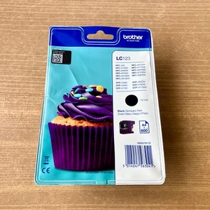Original Brother Patrone LC123 LC123BK Schwarz NEU! - Bild 1 von 1