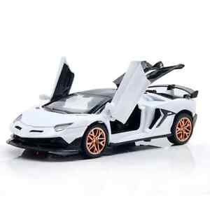 1:32 Lamborghi Alloy Car Model Sports Car Kid Toy Gift Diecast Scale Model White