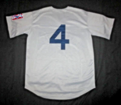 NEW**LOU GEHRIG**NEW YORK YANKEES**AWAY JERSEY*CENTENNIAL 1839-1939  PATCH**48XL - Image 1 of 4