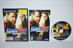 WWE SmackDown vs. Raw 2009 Featuring ECW (Sony PlayStation 2, 2008) PS2 WWF CIB