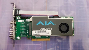 Carte AJA Corvid 88 30-1560-01 PCIe 2.0, 8 entrées/8 sorties - Photo 1/4