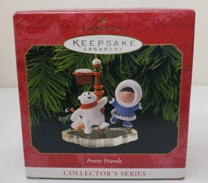 Hallmark Keepsake Christmas Ornament Frosty Friends Series 1999 VINTAGE NEW - Picture 1 of 3