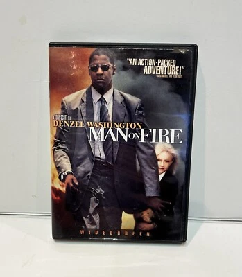 Man On Fire DVD Movie Wide Screen, Denzel Washington Very Good Condition - Image 1 of 4