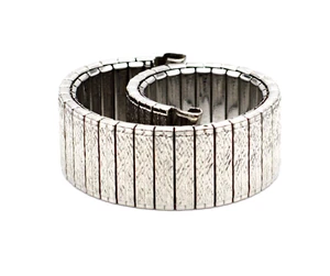 Vintage Kreisler Expansion Watch Band Stainless Steel 18mm Mens - Picture 1 of 3