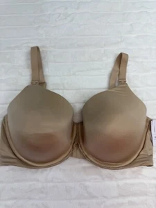 Auden Maternity Bra Nursing Full Coverage T-Shirt Bra Tan 42DD Underwire New - Picture 1 of 9