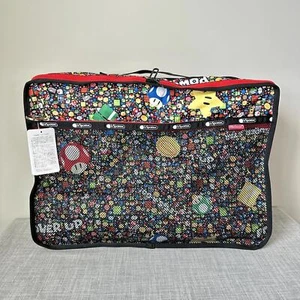 Lesportsac Mario Nintendo Collab Organizer Packing Cube Large NWT - Picture 1 of 8