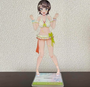 Acrylic Stand/Acrylic Panel Ozora Subaru 3D Shiny Wave Ver. Japan Used - Picture 1 of 3