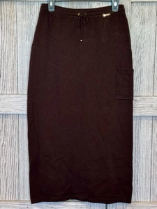 St John Sport Rock Damen M braun Bleistift gerade Abend Marie grau Strick - Bild 1 von 4
