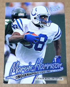 Fleer Ultra #P164 1997 medallón de platino Marvin Harrison - Colts - Imagen 1 de 2