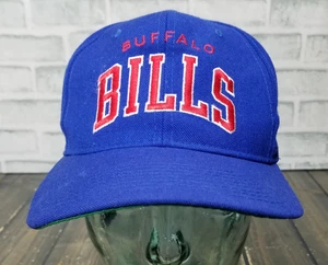 Vintage Buffalo Bills Snapback Mütze blau/rot STARTER Wolle offiziell lizenziert NFL - Bild 1 von 7