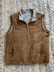 Peter Millar Premium Suade&wool Vest - Picture 1 of 5