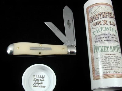 GREAT EASTERN GEC NORTHFIELD SMOOTH WHITE OILED BNE EUREKA JACK KNIFE NIT 922225 - Image 1 of 4