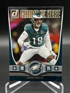 2025 Donruss Josh Sweat #CIH-JST Philadelphia Eagles - Picture 1 of 2