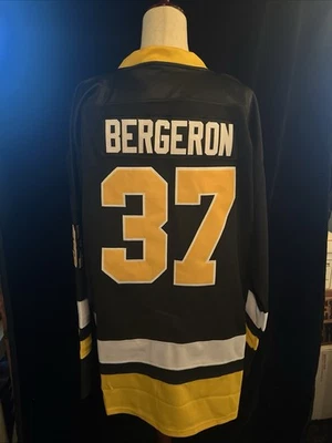 Jersey Patrice Bergeron Bruins talla grande Foto 1 de 2