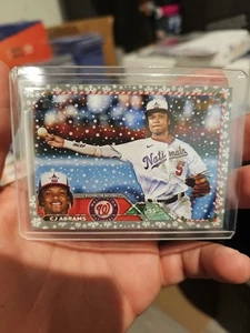 2023 Topps Holiday - C.J. Abrams #H11 Metallic - Picture 1 of 2