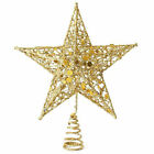 Glitter CHRISTMAS TREE TOPPER Star 18x20CM Xmas Ornament Decor