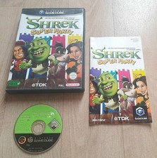 Shrek super party-nintendo gamecube-complete-pal fra-very good condition
