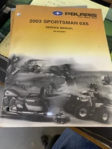Polaris 2003 sportsman 6x6 service manual 9918067 - Picture 1 of 1