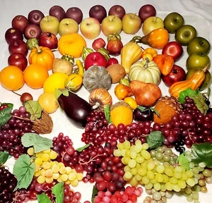 Künstliches Obst & Gemüse 60+ Lebensecht Realistisch Künstlich Zuhause Vintage Dekor Fake - Bild 1 von 18
