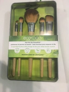 New ECOTOOLS Start The Day Beautifully 5 Piece Makeup Brush Set~Sealed - Picture 1 of 2