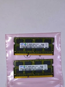 2x 2GB 2RX8 PC3-10600S-09-10-F2 M471B5673FH0-CH9 598856-001 - Afbeelding 1 van 1