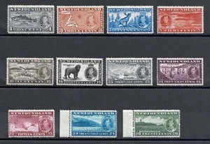 NEWFOUNDLAND 1937 Coronation Set Never used - Picture 1 of 2
