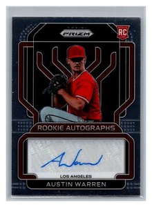 2022 Panini Prizm Rookie Autographs Silver Prizm Austin Warren #RA-AU - Picture 1 of 2