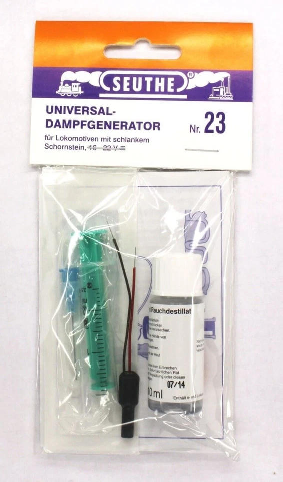 HO/OO 金属车身烟雾装置 (16-22V) Seuthe N° 23 — 第 1/1 张图片