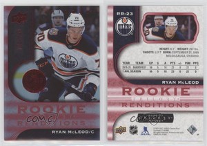 2020-21 Upper Deck Trilogy Renditions Red Foil /799 Ryan Mcleod #RR-23 Rookie RC