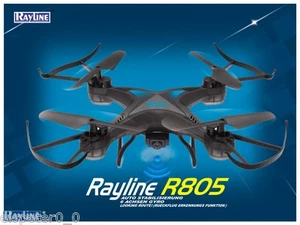 Rayline R805wifi 2.4 GHz 4-Kanal Drohne, RC Quadrocopter - Picture 1 of 6