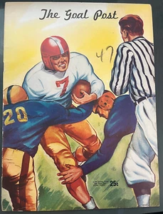1947 UCLA BRUINS GOAL POST COLLEGE FOOTBALL PROGRAM v WASHINGTON HUSKIES CORYELL - Picture 1 of 7
