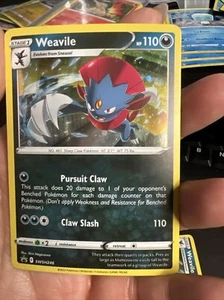 Weavile - SWSH246 - Pokemon Sword & Shield Promo Ultra Rare Holo Card NM - Picture 1 of 3