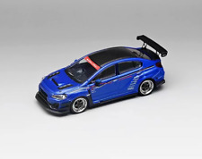 TG CM 1:64 Blue JDM STI WRX Varis Racing Sports Model Toy Diecast Metal Car New