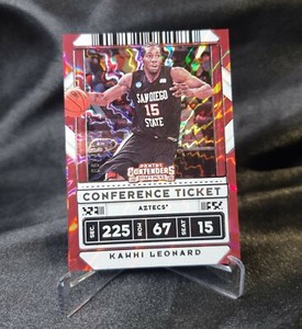 2020-21 Panini Contenders Draft Picks Kawhi Leonard - Conference Ticket /99