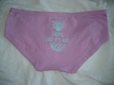 No Boundaries Women's Cotton Hipster Panties Size X-Small (4) Tropic Like It Hot - Image 1 of 2