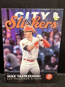 Mike Yastrzemski - City Slickers - 2022 Topps Big League Baseball - #CS-20 - Picture 1 of 7
