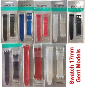 CINGHIE FASCIA SWATCH - MODELLI VINTAGE GENT ANNI '90 17MM - CONFEZIONE BLISTER #008 - Foto 1 di 18