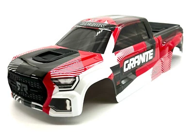 Arrma GRANITE 4x4 223s - Body Shell (Red painted clipless) (ARA4302V4) - Image 1 of 4