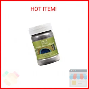 6 oz Modern Masters ME591 Platinum Metallic Paint Collection, Satin Water-Based - Picture 1 of 2
