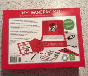 MY GAMEDAY KIT UNIVERSITY OF GEORGIA UGA COLLEGE FOOTBALL GO DAWGS BULLDOGS - Picture 1 of 3