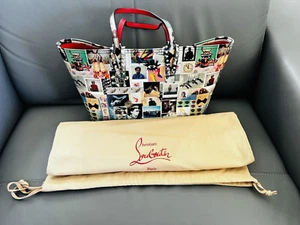 Christian Louboutin Multicolor Cabata Tote w/ dust cover…RaRe - Picture 1 of 24