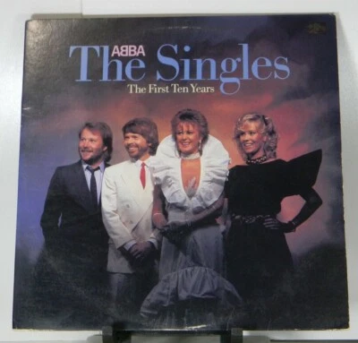 ABBA – The Singles (The First Ten Years) 1982 Atlantic 80036-1-G 2xVinyl EX/EX - Image 1 of 4
