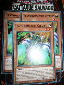 YU-GI-OH! COM TRANSFORMATEUR CYBERSE PLAYSET (LOT DE 3) SAST-FR092 NEUF ED1 FR - Picture 1 of 1