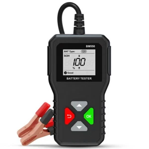 Batterietester 6/12/24V Auto Digital PKW OBD KFZ Diagnosegerät Akku Testgerät - Bild 1 von 10