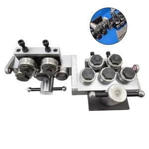0,08"-0,16" Metalldraht Richtmaschine mit 10 Stück Richtscheiben - Bild 1 von 22