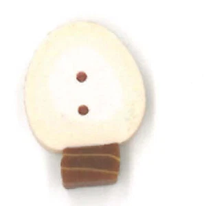 White Bulb 4430 Buttons by Just Another Button Company - Picture 1 of 7