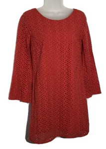 Vestido Heyton Mujer Talla XS Ojales Mangas Campana Largas Botones Traseros Boho - Imagen 1 de 12