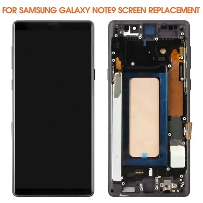 For Samsung Note 9 SM-N960F TFT LCD Display Touch Screen Digitizer With Frame - Image 1 of 4